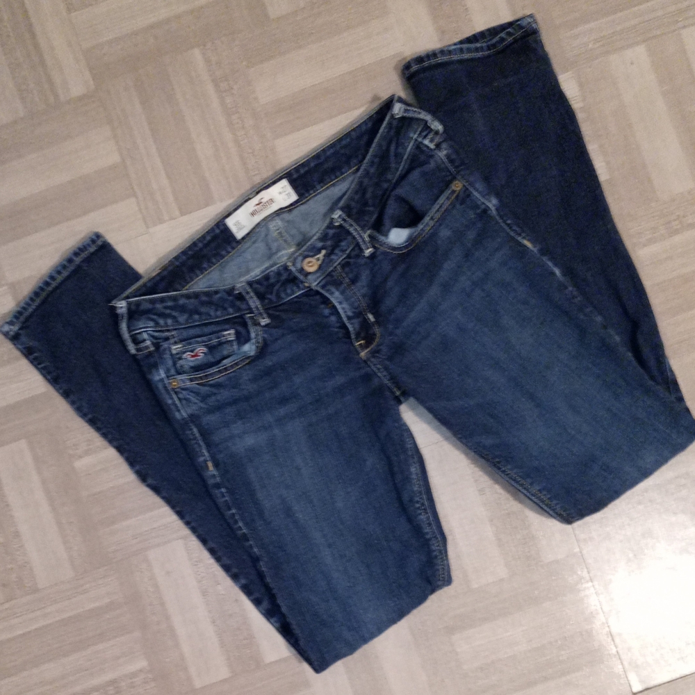 Hollister Blue Skinny Jeans Classic Denim